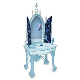 Bilde av Disney Frozen, Elsa sminkbord med tillbehör ljud och ljus