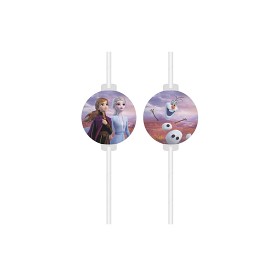 Bilde av Disney Frozen papirsugerrør (4-pack)