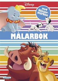 Bilde av Disney klassiker - Malebok med klistermerker