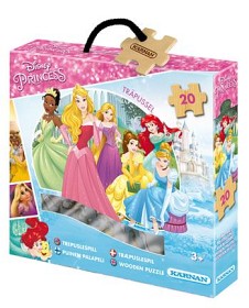 Bilde av Disney Princess - Trepuslespill 20-biter