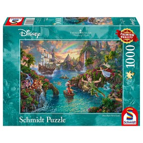 Bilde av Disney Puslespill Peter Pan (1000-deler)