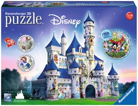 Bilde av Ravensburger - 3D-Pussel Disney Sagoslott