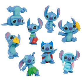 Bilde av Disney Stitch Figursett 8-pakk