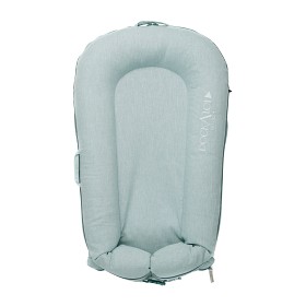 Bilde av DockATot  Deluxe+ Babynest (Marine Chambray)