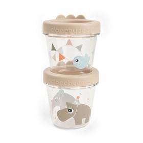 Bilde av Done By Deer Snack Box 2-pack Celebration (Sand)