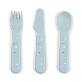 Bilde av Done By Deer Bestikksett Foodie Happy Dots (Blue)
