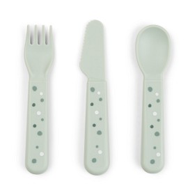 Bilde av Done By Deer Bestikksett Foodie Happy Dots (Green)