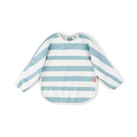 Bilde av Done By Deer Haklapp med ärm Stripes (Blue)