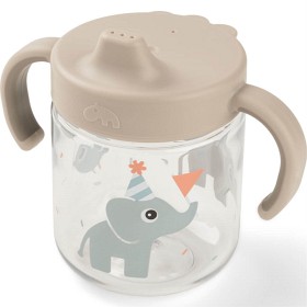 Bilde av Done By Deer Learning spout cup 2-handle Celebration Sand