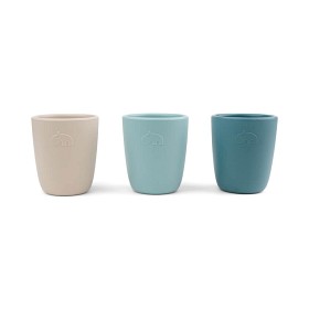 Bilde av Done By Deer Minimugg Silikon 3-p (Blue Mix)
