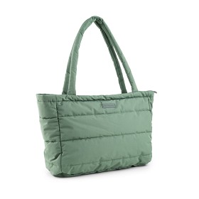 Bilde av Done By Deer Stelleveske Totebag Quiltad (Green)