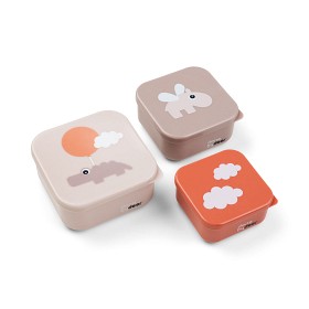 Bilde av Done By Deer Snack Box 3-pack Happy Clouds (Powder)