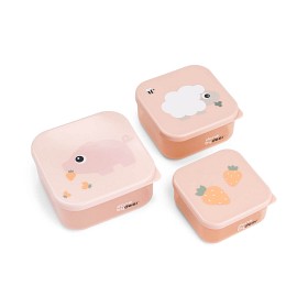 Bilde av Done By Deer Snack Box 3-pack Tiny Farm (Powder)