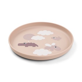 Bilde av Done By Deer Tallerken Foodie Happy Clouds (Powder)