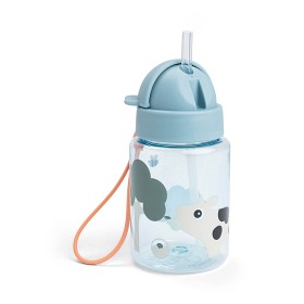 Bilde av Done By Deer Drikkeflaske Tiny Farm (Blue)