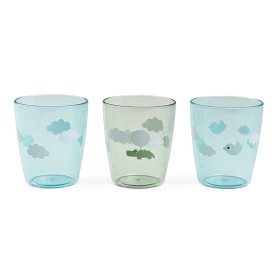 Bilde av Done By Deer Yummy Miniglas 3-pack Happy Clouds (Green)