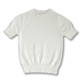 Bilde av ebbe Natalia Knitted Top (Soft white)