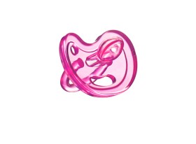 Bilde av EcoViking Ortodontisk Napp Silikon (Rosa)