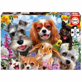 Bilde av Educa Selfie Pet Parade Puslespill  (200 brikker)