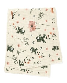 Bilde av Elodie Cotton Blanket Meadow Blossom (Hvit)