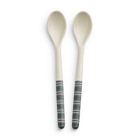 Bilde av Elodie Matningssked Bambu 2-pack  (Sandy Stripe)