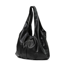 Bilde av Elodie Stelleveske Draped Tote (Svart)
