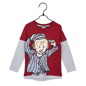 Bilde av Emil i Lönneberga Rolig Tröja (Röd/Grå)