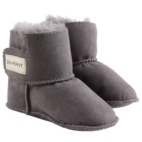 Bilde av En Fant Sheepskin Bootee (Grey)
