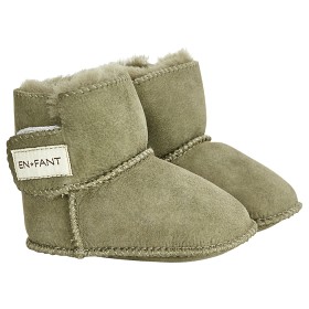 Bilde av En Fant Sheepskin Bootee (Olive)