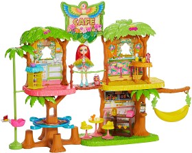Bilde av Enchantimals - Junglewood Cafe & Peeki Parrot-docka
