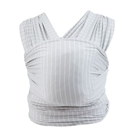 Bilde av Ergobaby Aura Baby Wrap (Grå stripete)