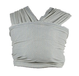 Bilde av Ergobaby Aura Baby Wrap (Navy Gingham Stripe)