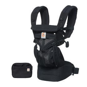 Bilde av Ergobaby Omni 360 Bæresele (Cool Air Mesh Onyx Black)