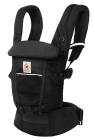 Bilde av Ergobaby Adapt Soft Flex Mesh Bæresele (Onyx Black)