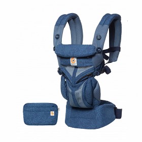 Bilde av Ergobaby Omni 360 Bæresele (Blue Blooms Mesh)
