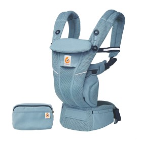 Bilde av Ergobaby Bæresele Omni Breeze (Slate Blue)