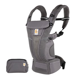 Bilde av Ergobaby Bæresele Omni Breeze (Graphite Grey)
