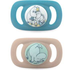 Bilde av Esska Chilla Smokk Silikon 2-pack 4-36 mån (Mumin)