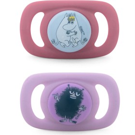 Bilde av Esska Chilla Smokk Silikon 2-pack 4-36 mån (Mumin/Stinky)