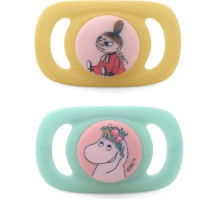 Bilde av Esska Chilla Smokk Silikon 2-pack 4-36 mån (Mumin/Lilla My)