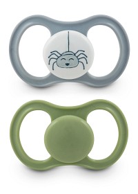 Bilde av Esska Happy Smokk Latex 2-pack 4-36 mån (Spindel/Grønn)
