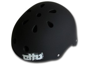 Bilde av Etto Cykelhjälm Psycho kid (black stencil)