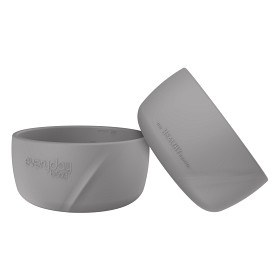 Bilde av Everyday Baby Skål Silikon 2-pack (Quiet Grey)