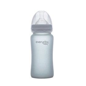 Bilde av Everyday Baby Nappflaska Glas 240ml (Grå)