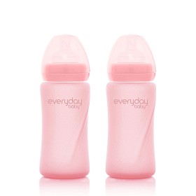 Bilde av Everyday Baby Nappflaska Healthy + Sett (Rose Pink)