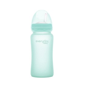 Bilde av Everyday Baby Sugrörsflaska Glas (Grön)