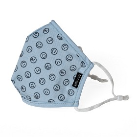 Bilde av FaceIt Munskydd Pastel Blue Emoji 1-pack (Blå)