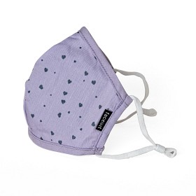 Bilde av FaceIt Munskydd Purple Hearts 1-pack (Lila)