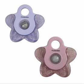 Bilde av Filibabba Bitring Cooling Star 2-pack (Rosa Mix)