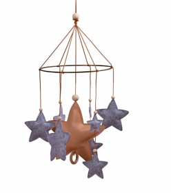 Bilde av Filibabba Mobil Shooting Star (Grey Melange)